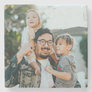 Custom Photo Personalised Stone Coaster