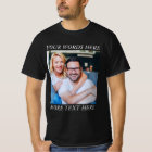 Custom Photo & Personalised Text Graphic Tee