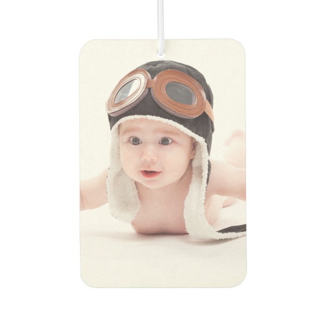 Custom Photo Personalised Unique Car Car Air Freshener (Front)