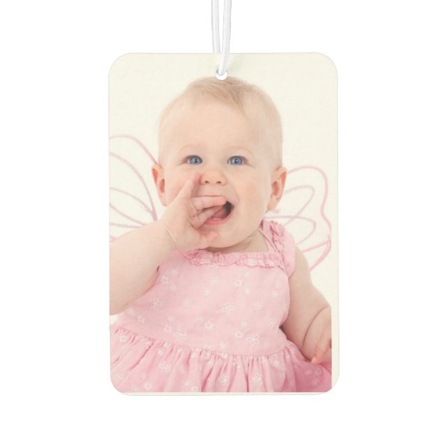Custom Photo Personalised Unique Home & Car Car Air Freshener (Back)