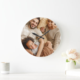 Custom Photo Personalised Wall Clock