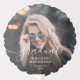 Custom Photo Personalised White Script Graduation