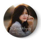 Custom Photo Personalized Memorial Tribute Funeral