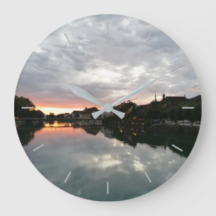 Custom Photo Personalized Photo Large Clock