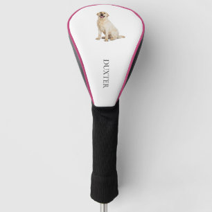 Custom Photo Pet Family Dog Personalised Monogram Golf Head Cover