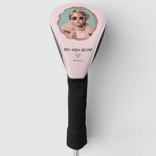 Custom Photo Pink Best Mum by Par Golf Head Cover