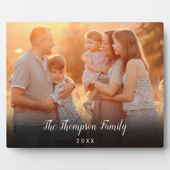 Custom Photo Plaque (Front)