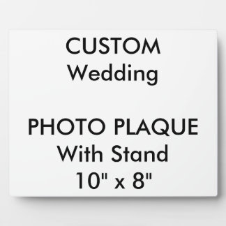 Custom Photo Plaque 10" x 8"