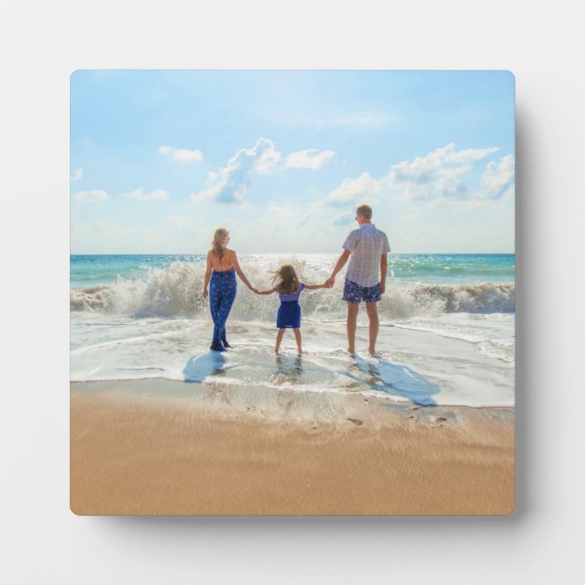 Custom Photo Plaque Gift with Your Favorite Photos (Front)