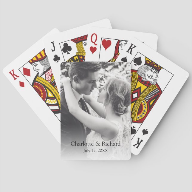 Custom Photo Playing Cards (Back)