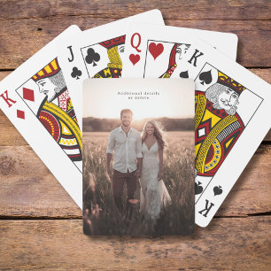 Custom Photo Playing Cards Personalized Gift Idea 