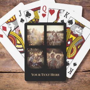 Custom Photo Playing Cards Unique Gift Ideas