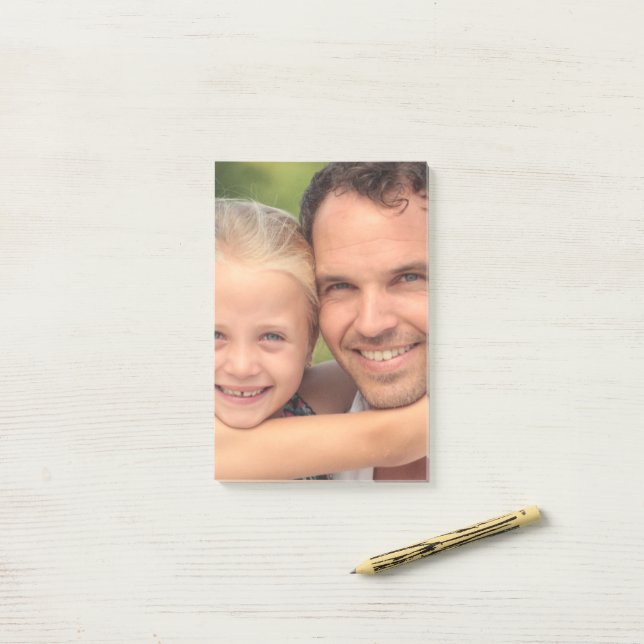custom photo post-it notes (On Desk)