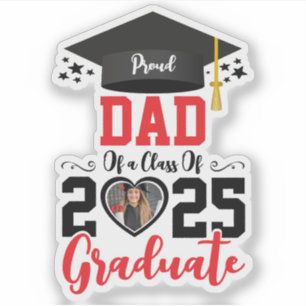 Custom Photo Proud Graduate Family 2025 Gifts