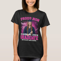 Custom Photo Proud Senior Mum Graduate Bootleg Rap