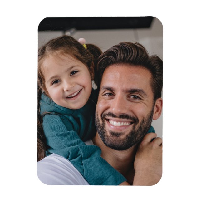 Custom Photo Refrigerator Magnet (Vertical)
