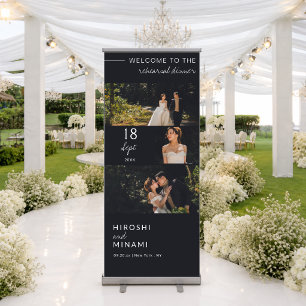 Custom Photo Rehearsal Dinner Welcome Sign