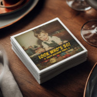 Custom Photo Retro Cool Fun Birthday Party