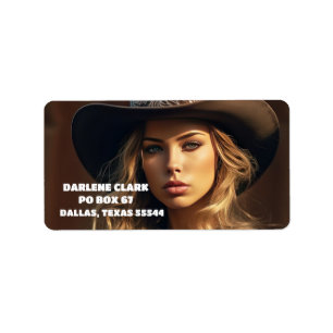 CUSTOM PHOTO RETURN ADDRESS LABELS