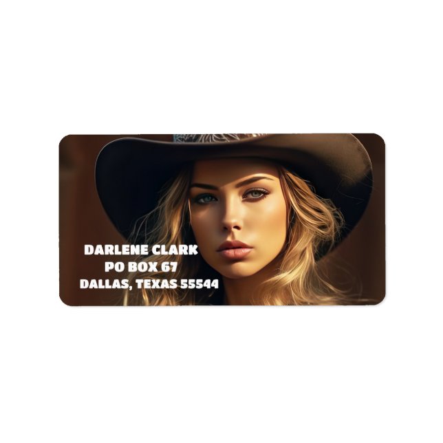 CUSTOM PHOTO RETURN ADDRESS LABELS (Front)