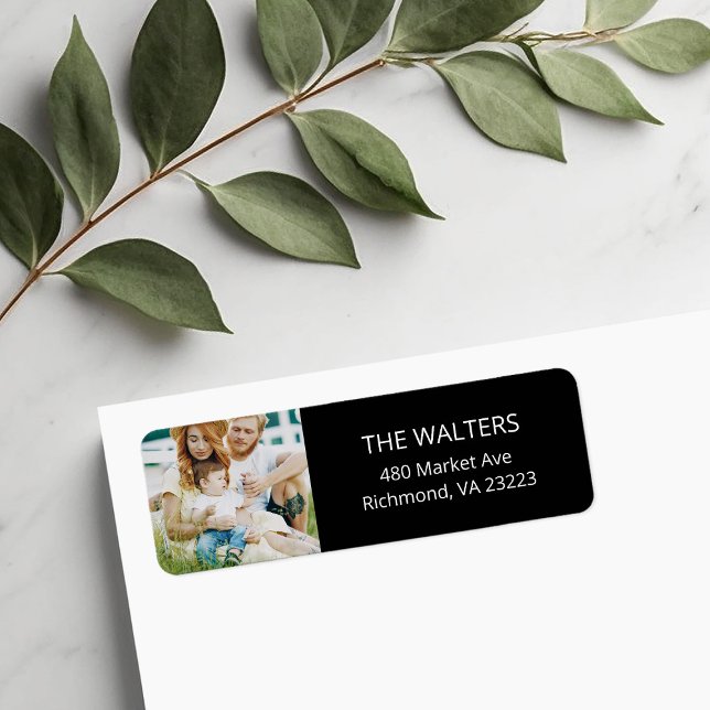 Custom Photo Return Address Labels (Creator Uploaded)