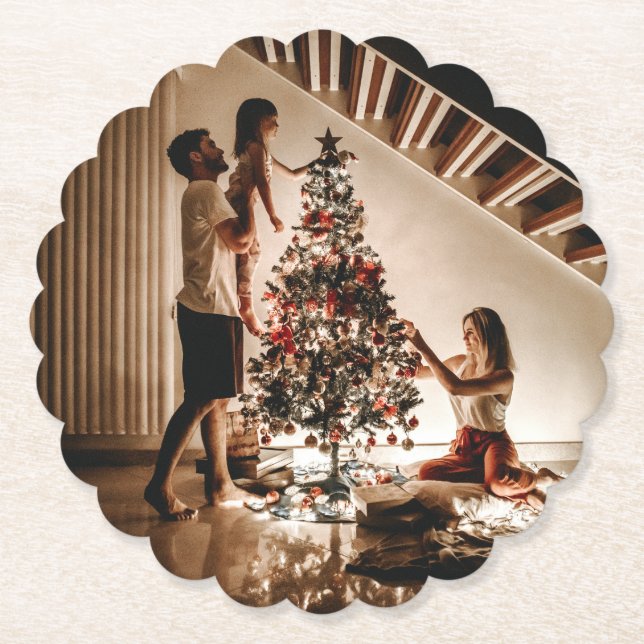 Custom Photo Round Coaster (Front)