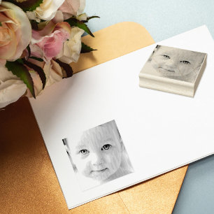Custom Photo Rubber Stamp