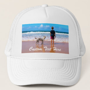 Custom Photo rucker Hat with Your Photos and Text