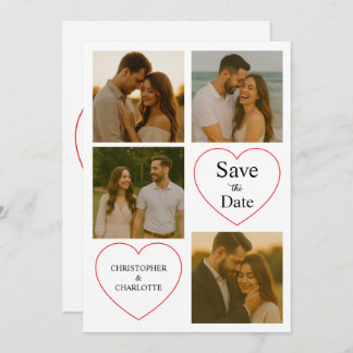Custom Photo Save The Date