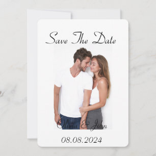 CUSTOM PHOTO SAVE THE DATE INVITATION