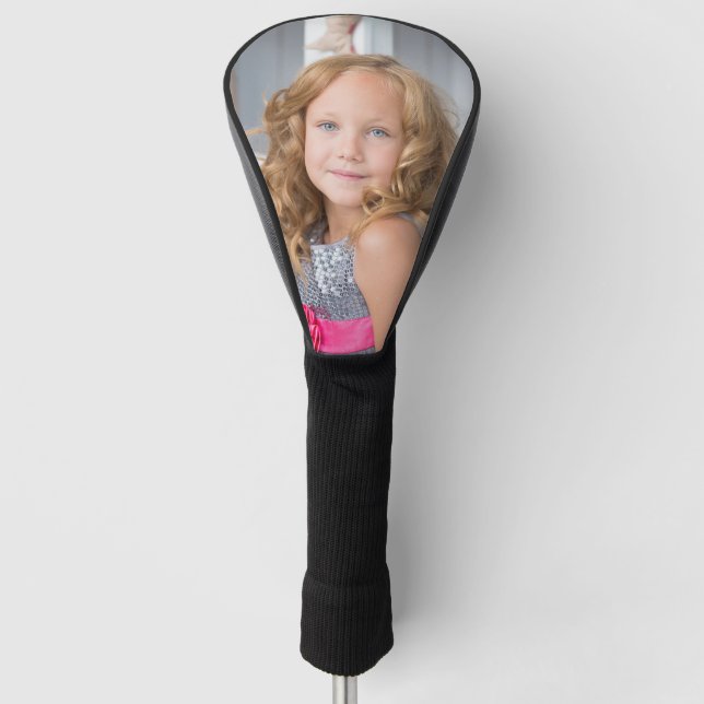 Custom Photo Simple Personalised Golf Head Cover (Front)