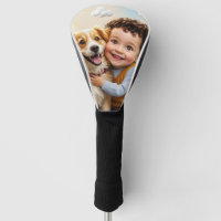 Custom Photo Simple Personalised Golfer Driver