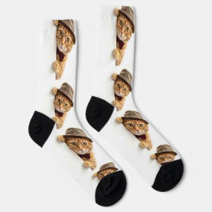 Custom Photo Simple Personalised Golfer Driver Socks