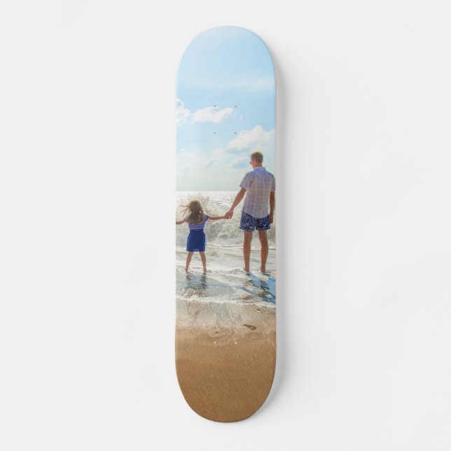 Custom Photo Skateboard Your Design - With DAD (Front)