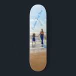 Custom Photo Skateboard Your Photos Text Design<br><div class="desc">Custom Photo and Text Skateboards - Unique Your Own Design - Personalised Family / Friends or Personal Skateboard Gift - Add Your Text and Photo - Choose Your Text Font and Colours - Resize and move elements with Customisation tool ! Choose font / size / colour ! Good Luck -...</div>