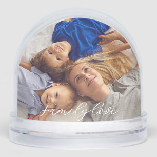Custom Photo Snow Globe – Personalised Gift