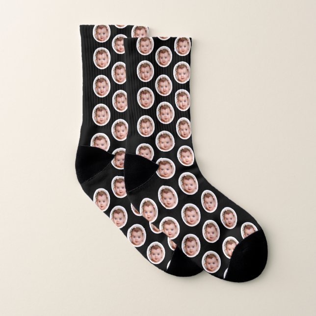 Custom Photo Socks (Pair)