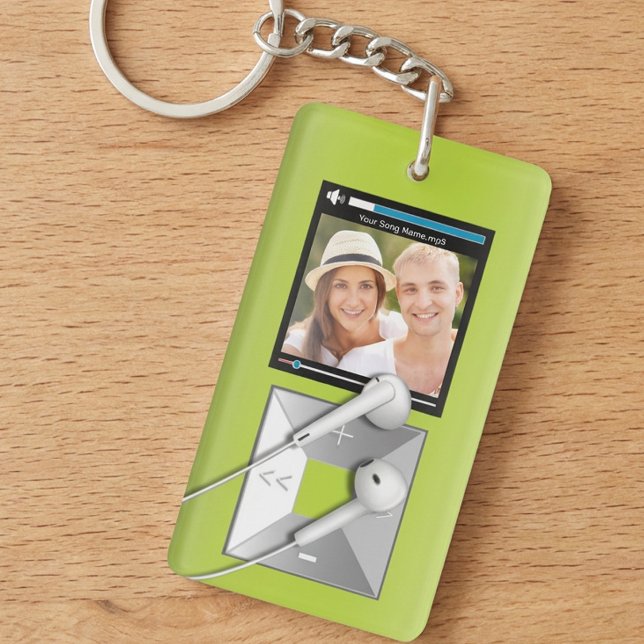 Custom Photo & Song Name MP3 Player  Key Ring (Creator Uploaded)