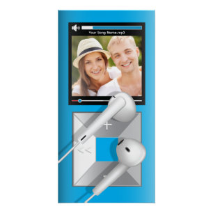 Custom Photo & Song Name MP3 Player Poster
