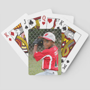 Custom photo sports playing cards - great gift!