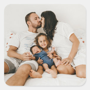 Custom Photo Square Sticker