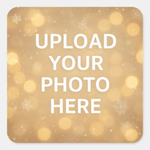Custom Photo Square Sticker