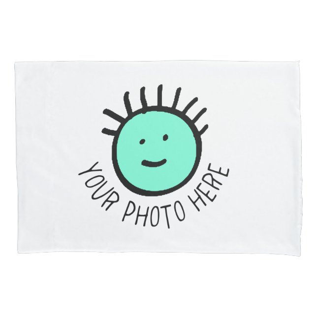 Custom Photo STANDARD PILLOWCASE Template (Front)