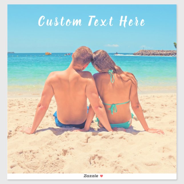 Custom Photo Sticker Your Favourite Photos and Tex (Sheet)