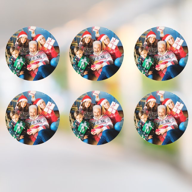 Custom Photo Stickers Personalised Photo Family (Creator Uploaded)