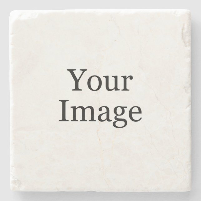 Custom Photo Stone Coaster (Front)