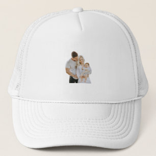 Custom Photo Summer Personalized Photo Baseball Trucker Hat