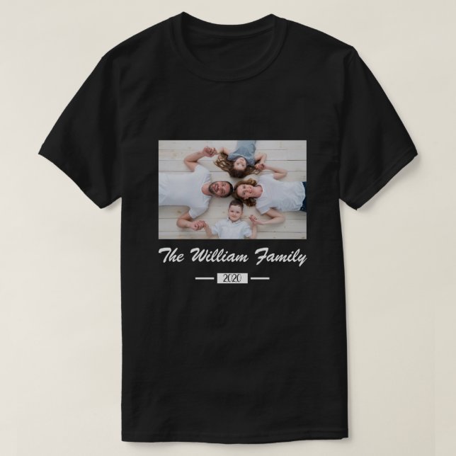 Custom Photo T-Shirt (Design Front)