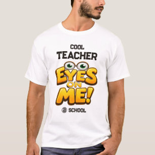 Custom Photo Teacher Gifts Personalised by School T-Shirt