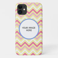 Custom Photo template chevron Zigzag Print
